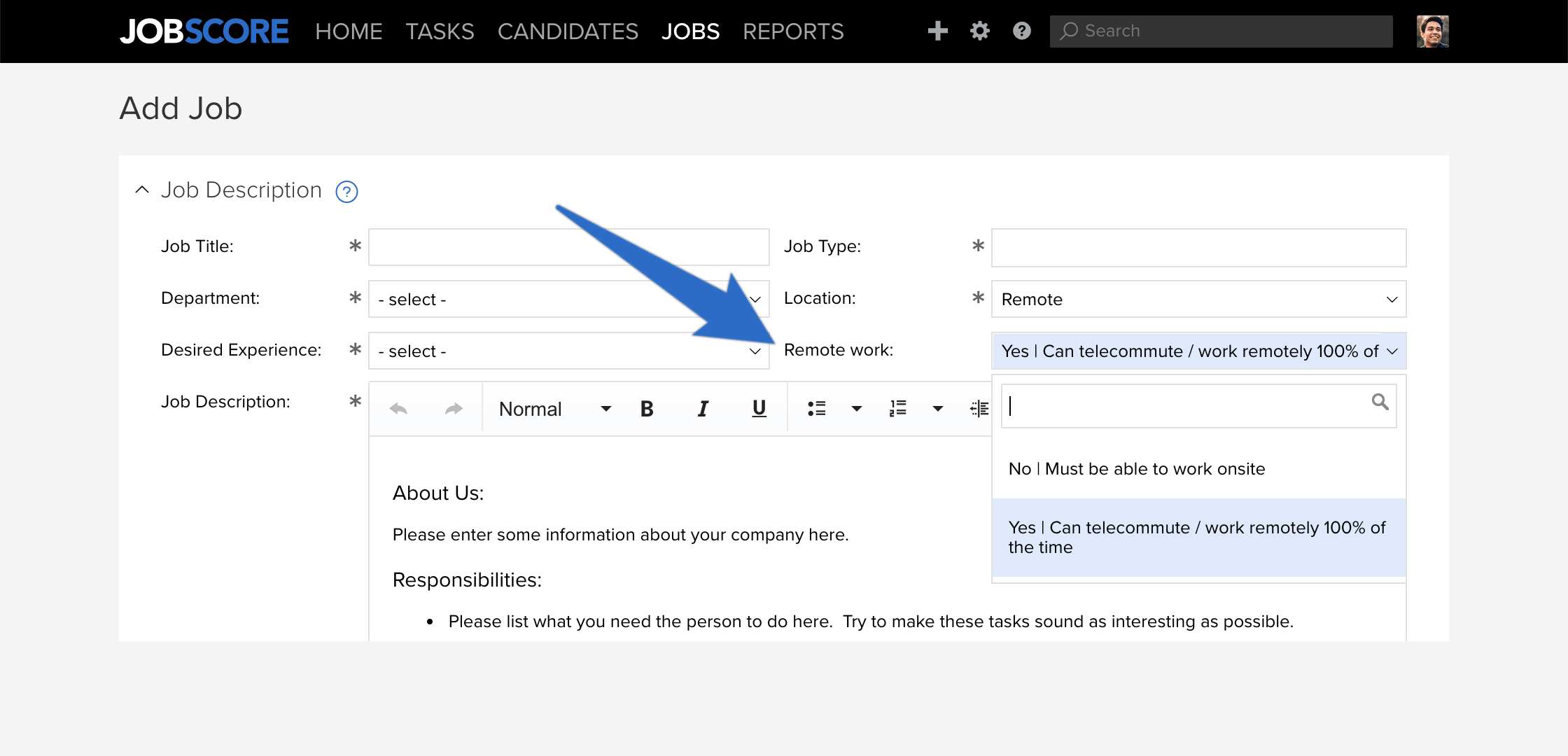 Add jobs for remote workers