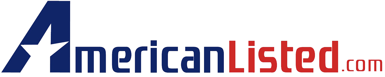 American Listed transparent png logo