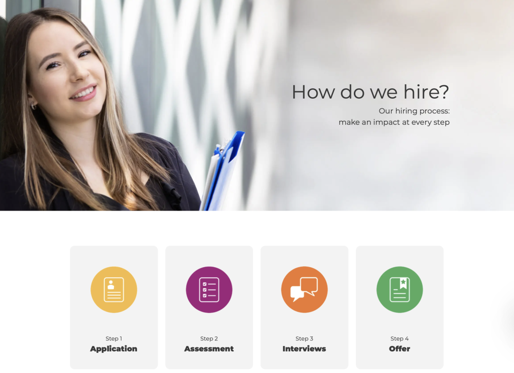 P&G's transparent hiring process aligns expectations for a positive candidate experience