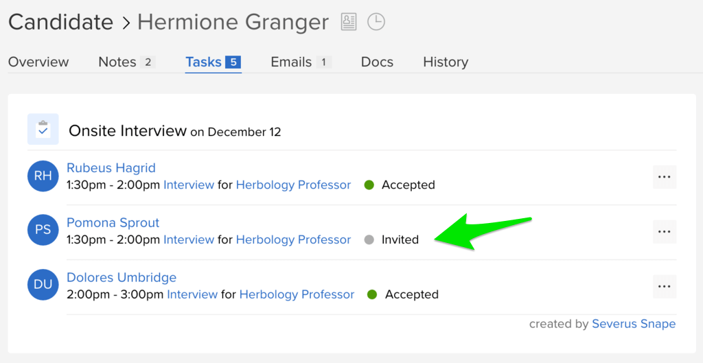 calendar integration
