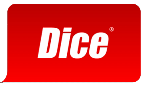 Paid job boards - Dice transparent png logo