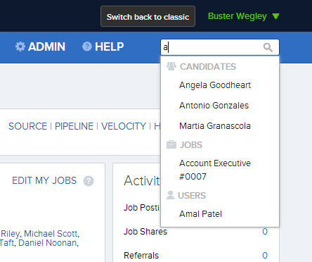 JobScore Improved Instant Search