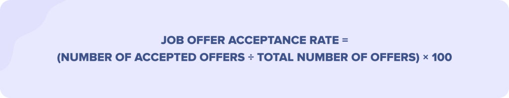 offer acceptance rate