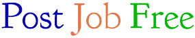 Post Job Free transparent png logo