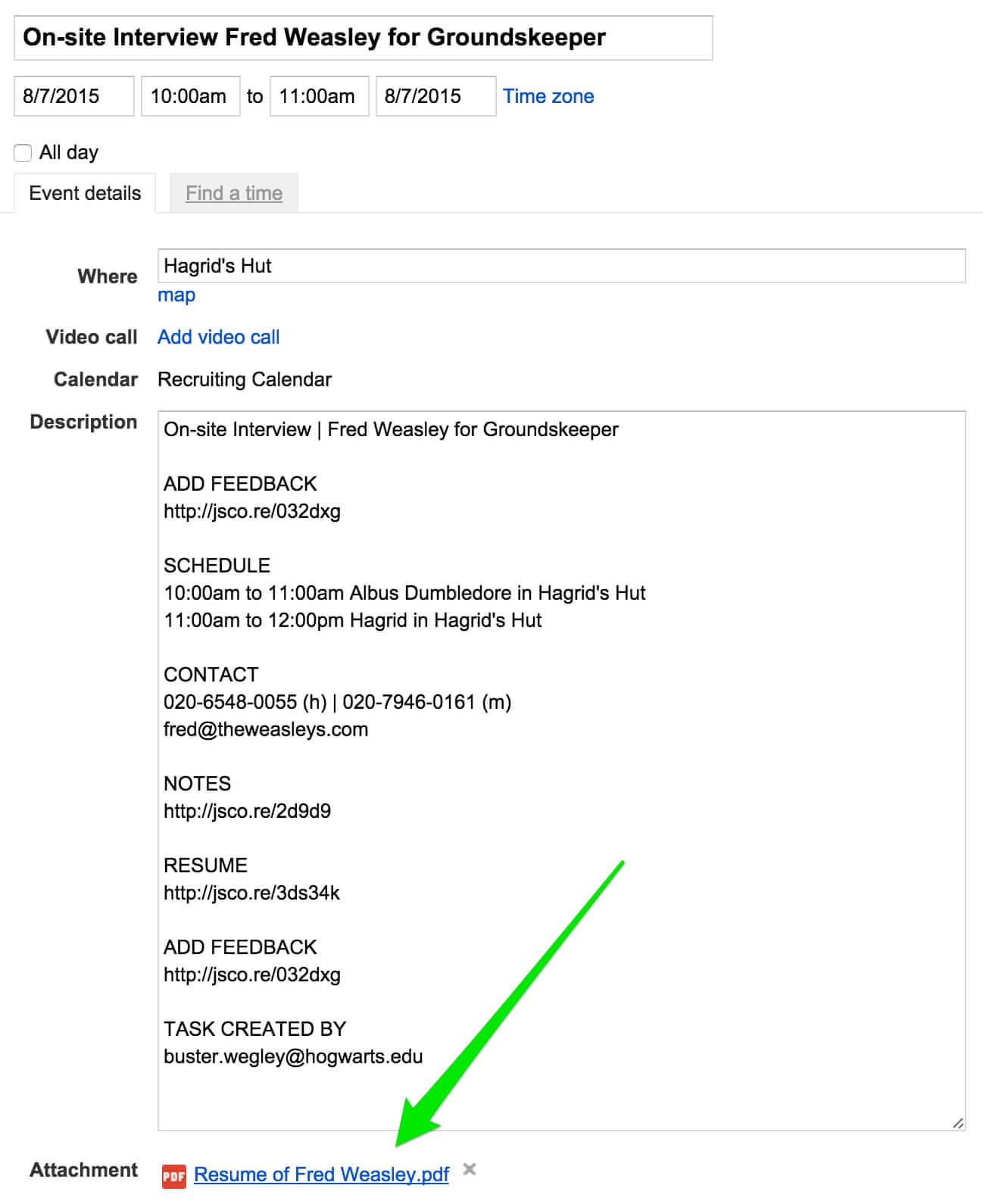 resume submission with jobscore