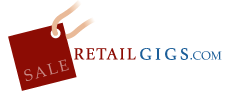Paid job boards - RetailGigs transparent png logo
