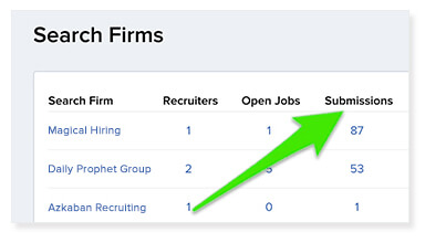 search inbox layout