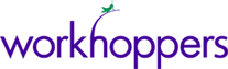 Paid job boards - workhoppers transparent png logo